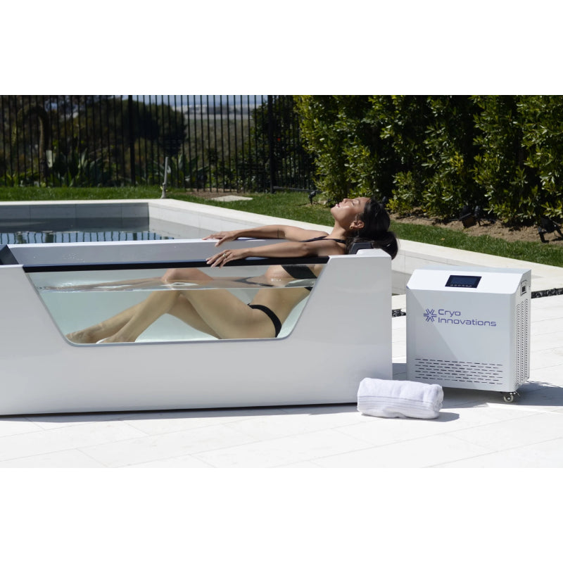 Cryo Innovations Acrylic Window tub + Chiller