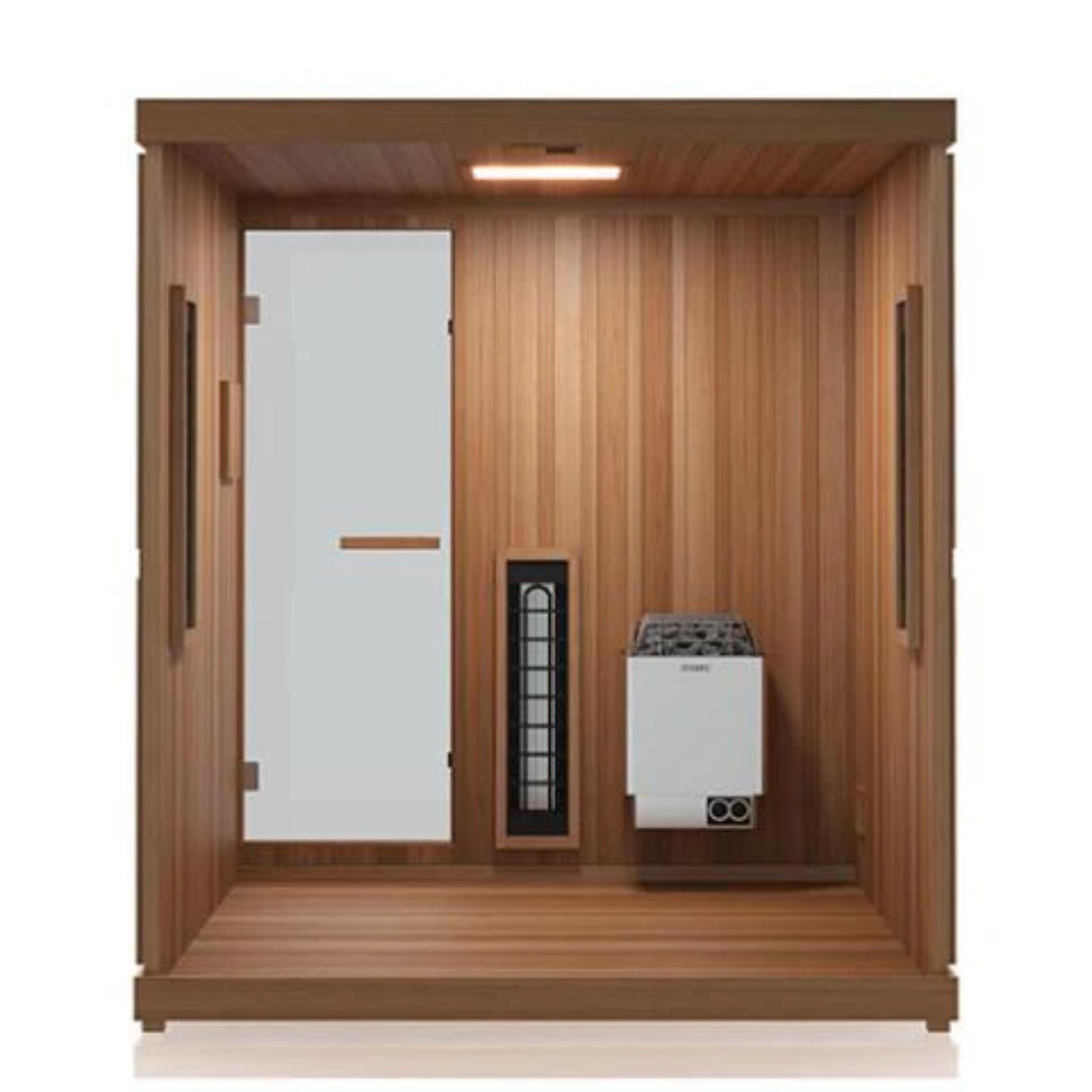 Finnmark FD-5 XL 4-Person Infrared & Steam Sauna Combo